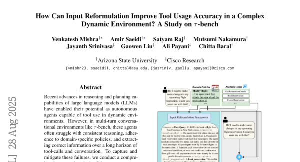 犇牛聚财 亚利桑那州立大学团队破解AI工具使用难题：让智能助手在复杂环境下准确率飙升19.1%